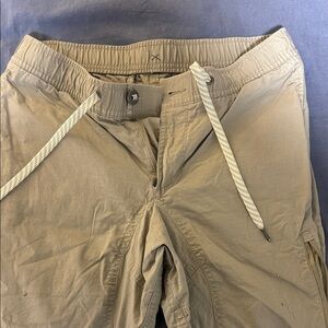 Vuori -  Hiking Tan Casual Drawstring Pants